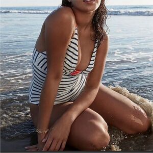 J. Crew White and Red Apparel